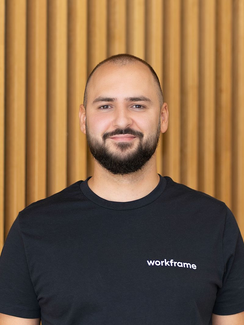 Porträt von Dejan Pantos, Software Engineer bei Workframe