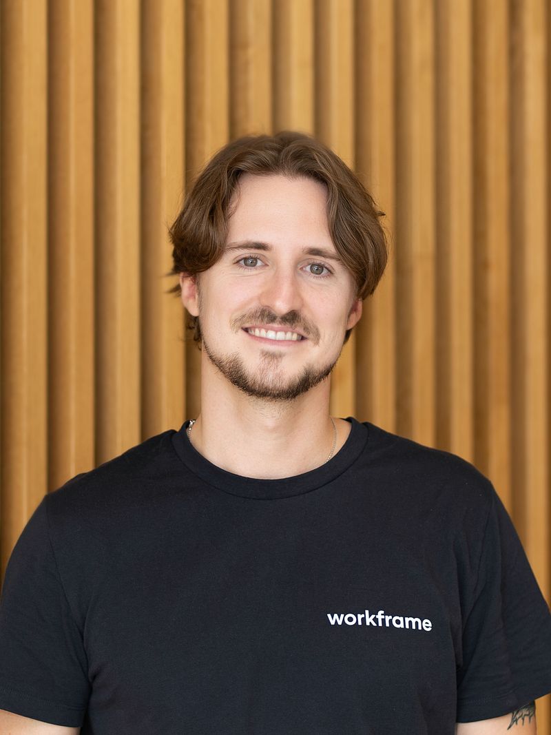 Porträt von Lukas Stiefel, Business Development & Sales bei Workframe
